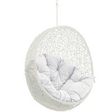 125" White Outdoor Hanging Swing Chair (No Stand)
