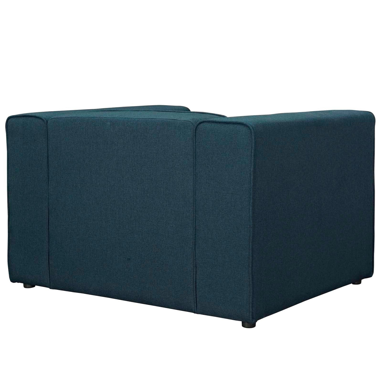 46 Inch Modular Upholstered Fabric Armchair