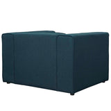 46 Inch Modular Upholstered Fabric Armchair