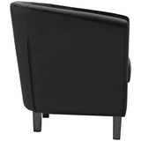 29 Inch Performance Velvet Button Tufted Armchair Set of 2