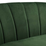 28 Inch Channel Tufted Performance Velvet Barrel Armchair