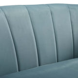 28 Inch Channel Tufted Performance Velvet Barrel Armchair