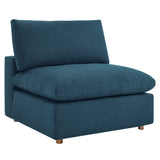 Down Filled Overstuffed Armless Chair – 39 Inch