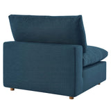 Down Filled Overstuffed Armless Chair – 39 Inch