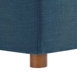 Down Filled Overstuffed Armless Chair – 39 Inch