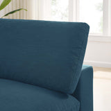 Down Filled Overstuffed Armless Chair – 39 Inch