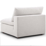 Down Filled Overstuffed Armless Chair – 39 Inch