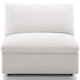 Down Filled Overstuffed Armless Chair – 39 Inch