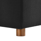 Down Filled Overstuffed Armless Chair – 39 Inch