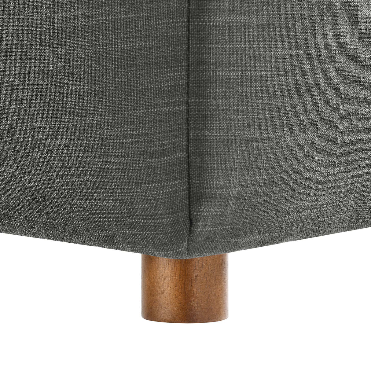 Down Filled Overstuffed Armless Chair – 39 Inch