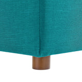 Down Filled Overstuffed Armless Chair – 39 Inch