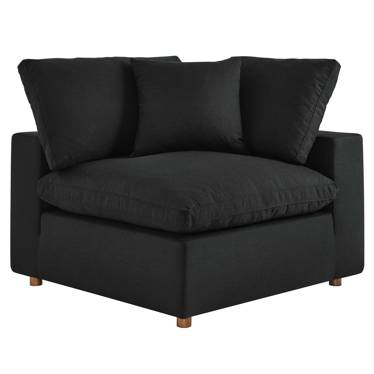 Down Filled Overstuffed Corner Chair – 40 Inch