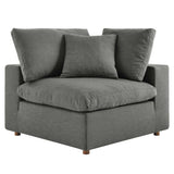 Down Filled Overstuffed Corner Chair – 40 Inch