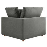 Down Filled Overstuffed Corner Chair – 40 Inch