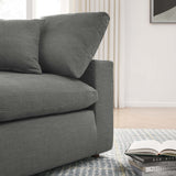 Down Filled Overstuffed Corner Chair – 40 Inch