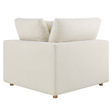 Down Filled Overstuffed Corner Chair – 40 Inch