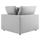 Down Filled Overstuffed Corner Chair – 40 Inch
