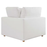 Down Filled Overstuffed Corner Chair – 40 Inch