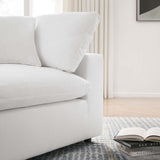 Down Filled Overstuffed Corner Chair – 40 Inch
