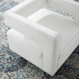 30 Inch Performance Velvet Swivel Armchair