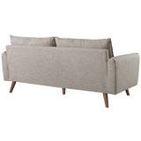 2 Piece 105" Upholstered Fabric Sofa and Loveseat Set