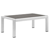 5-Piece Aluminum Outdoor Sectional Sofa Set with Sunbrella Fabric, Weather-Resistant