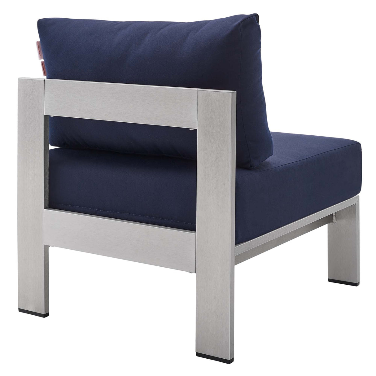 9-Piece Aluminum Outdoor Sectional Modular Sofa Set with Sunbrella Fabric