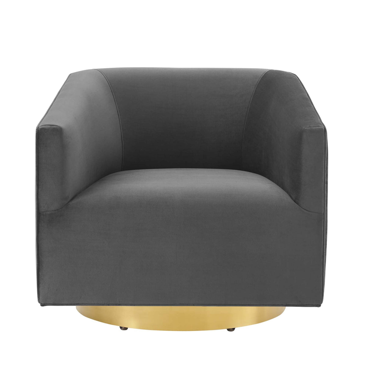 32 Inch Performance Velvet Swivel Lounge Chair