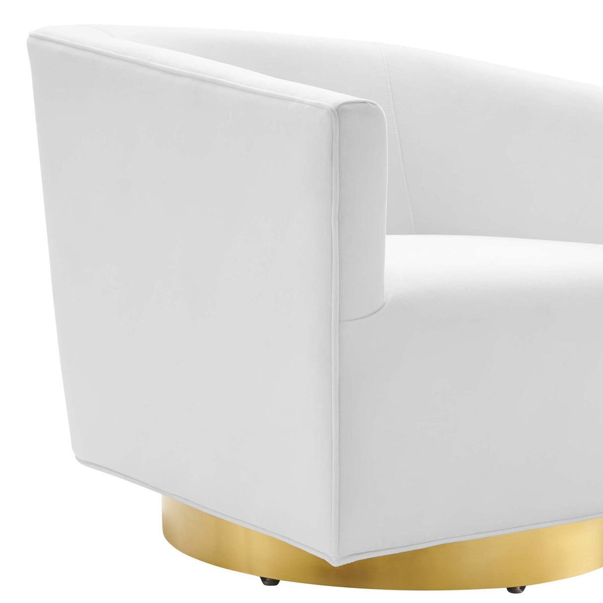 32 Inch Performance Velvet Swivel Lounge Chair