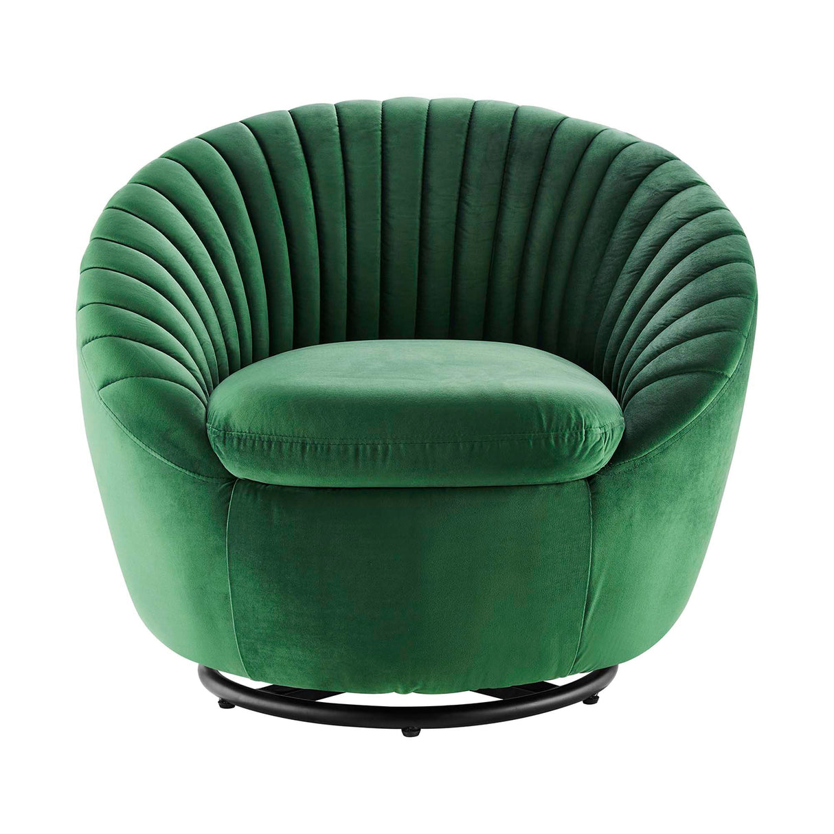 32 Inch Performance Velvet Swivel Chair