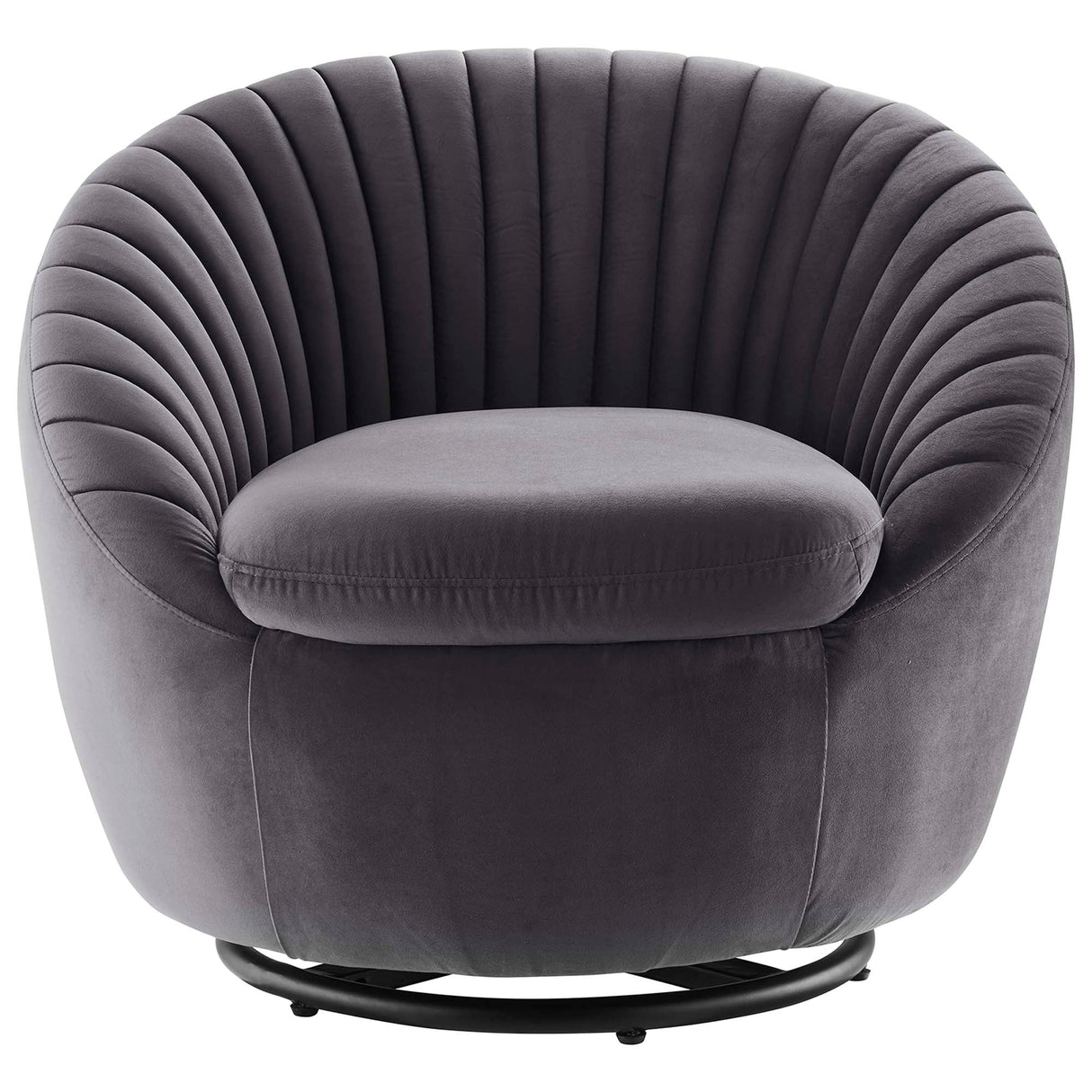32 Inch Performance Velvet Swivel Chair