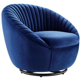 32 Inch Performance Velvet Swivel Chair