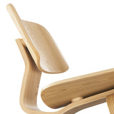 22 Inch Mid-Century Molded Plywood Lounge Chair
