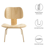22 Inch Mid-Century Molded Plywood Lounge Chair