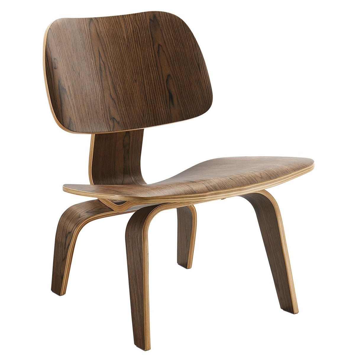 22 Inch Mid-Century Molded Plywood Lounge Chair