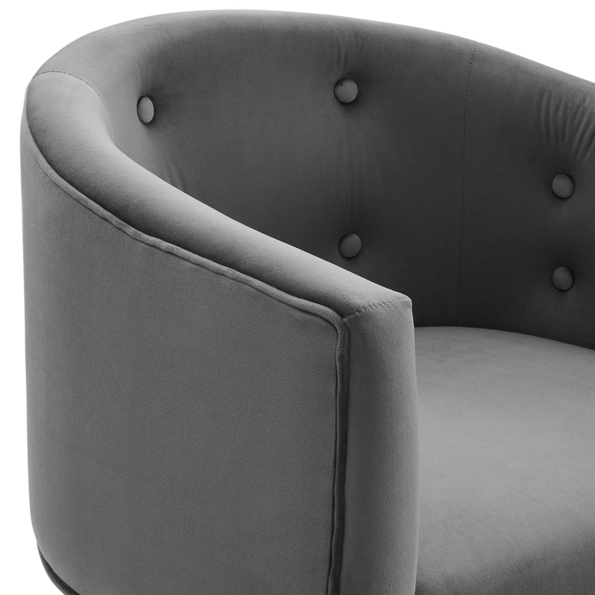 26 Inch Tufted Performance Velvet Accent Chair Set of 2