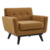 36 Inch Performance Velvet Armchair