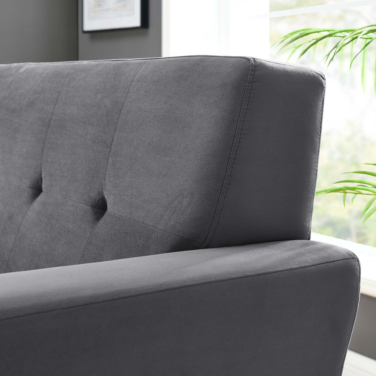 36 Inch Performance Velvet Armchair
