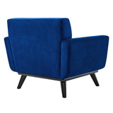 36 Inch Performance Velvet Armchair