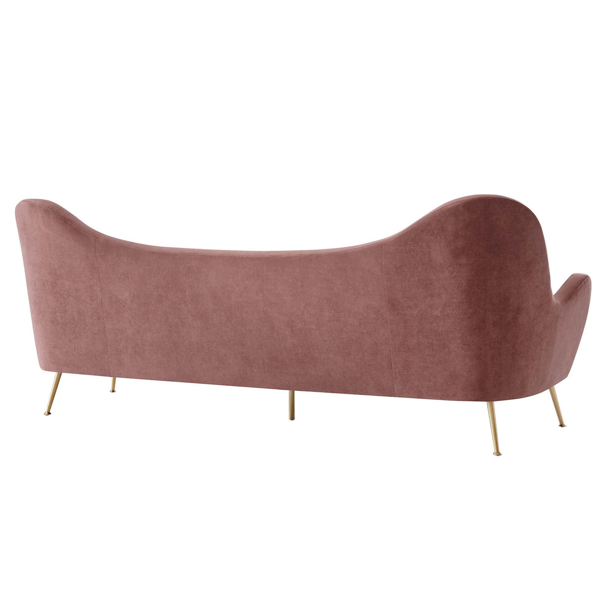 Victorian Channel Tufted Performance Velvet Sofa