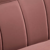 Victorian Channel Tufted Performance Velvet Sofa