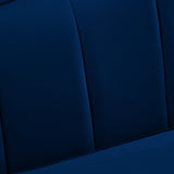 Victorian Channel Tufted Performance Velvet Sofa
