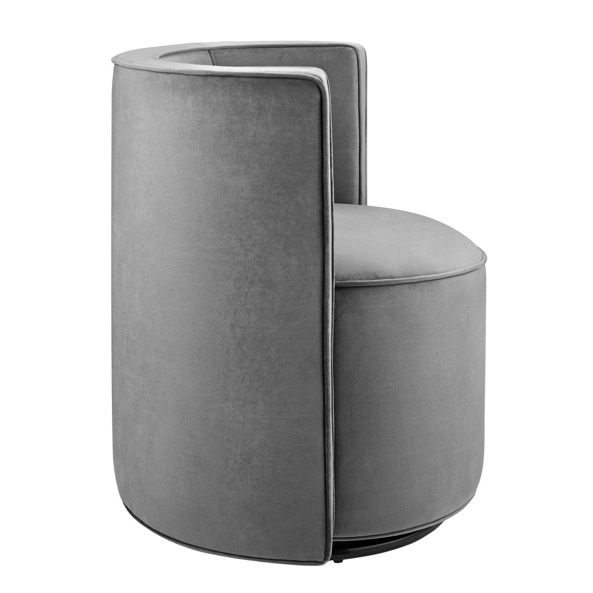25 Inch Della Mid-Century Modern Performance Velvet Swivel Accent Chair
