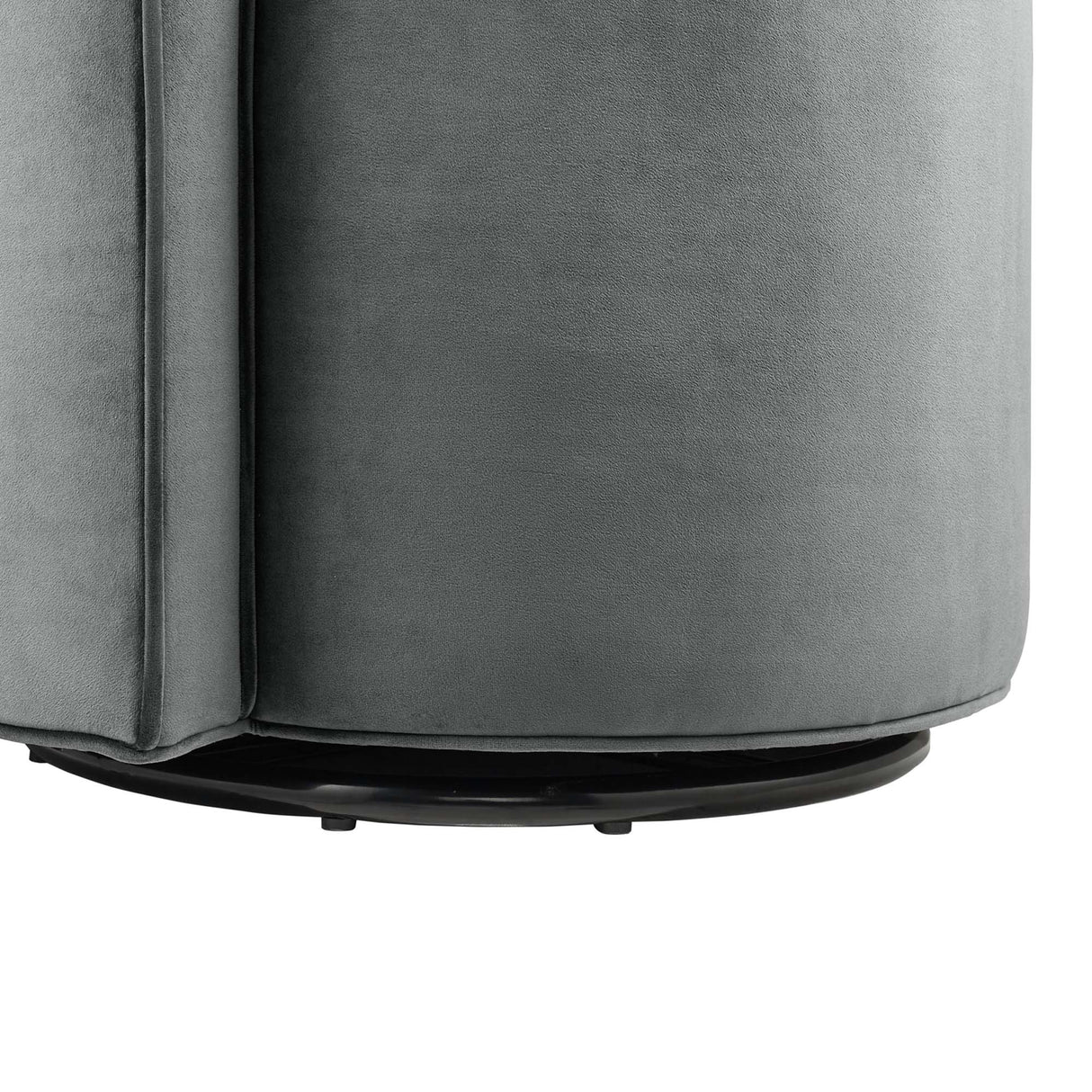 25 Inch Della Mid-Century Modern Performance Velvet Swivel Accent Chair