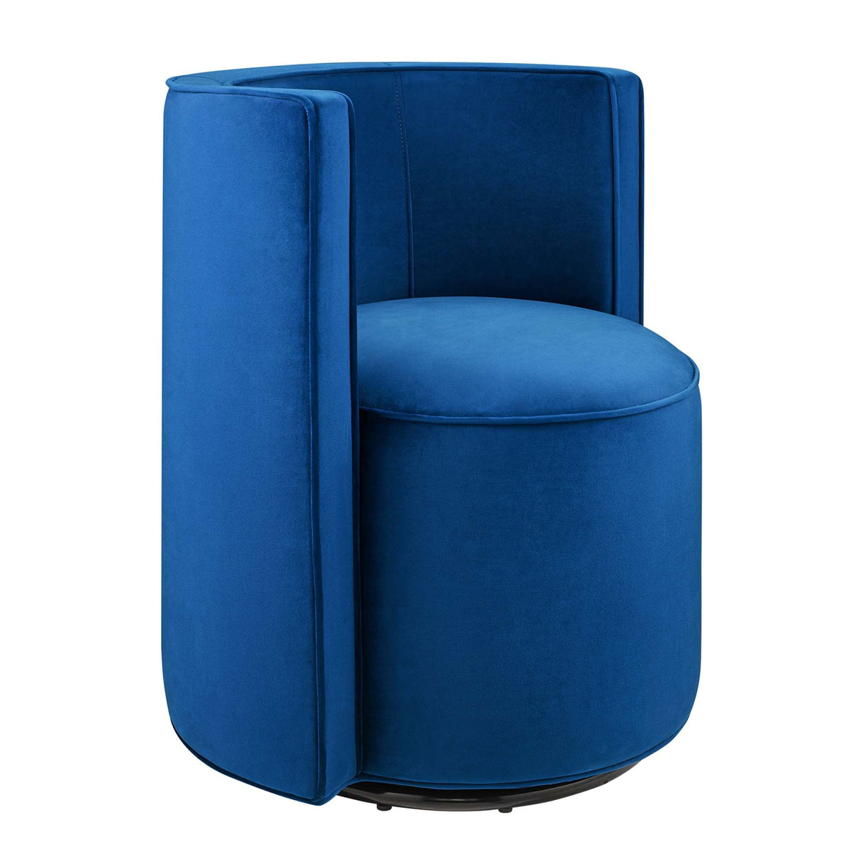 25 Inch Della Mid-Century Modern Performance Velvet Swivel Accent Chair