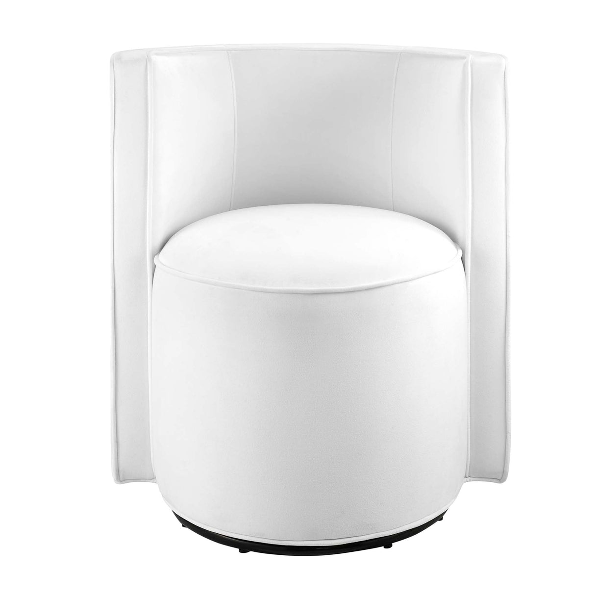 25 Inch Della Mid-Century Modern Performance Velvet Swivel Accent Chair