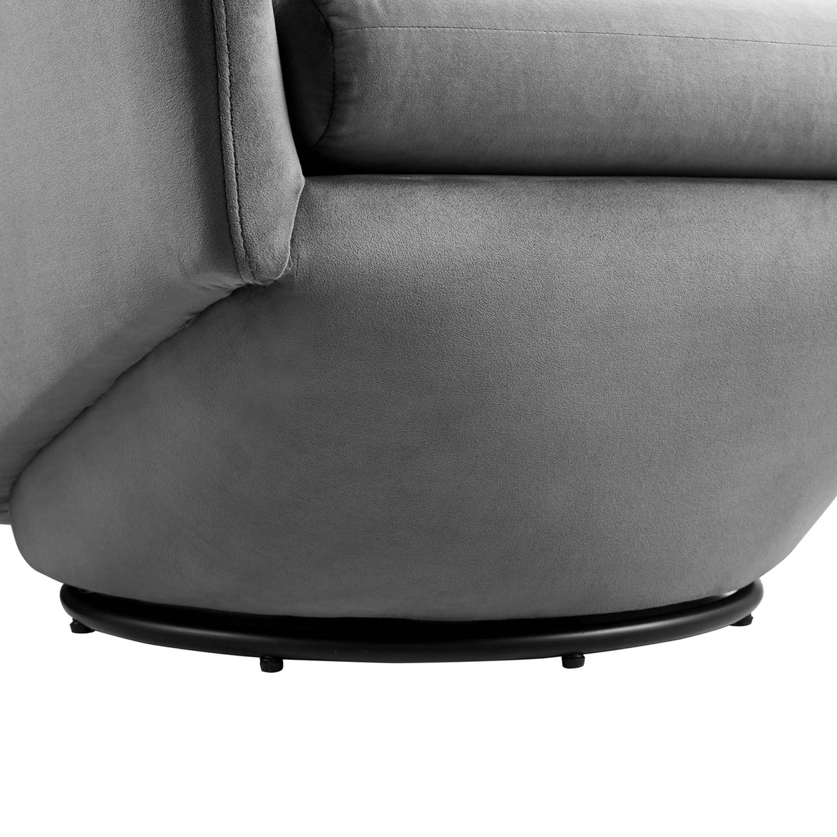 31 Inch Performance Velvet 360-Degree Swivel Accent Chair