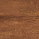 72 Inch Solid Mango Wood Dining Bench with Modern Farmhouse Design