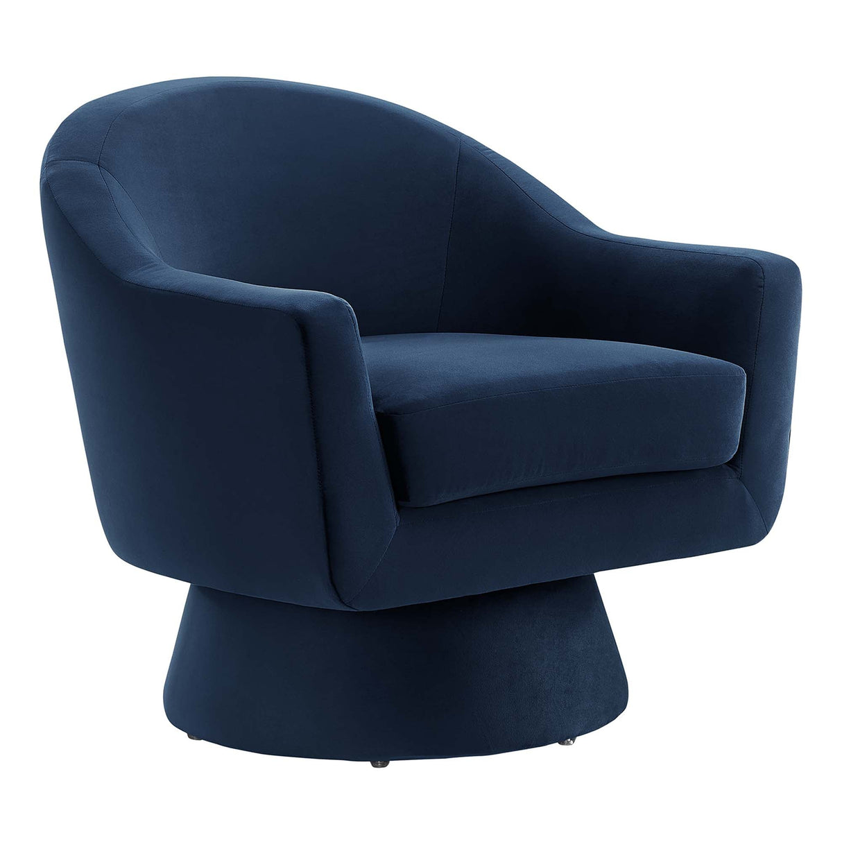 31 Inch Performance Velvet Swivel Chair