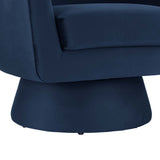 31 Inch Performance Velvet Swivel Chair